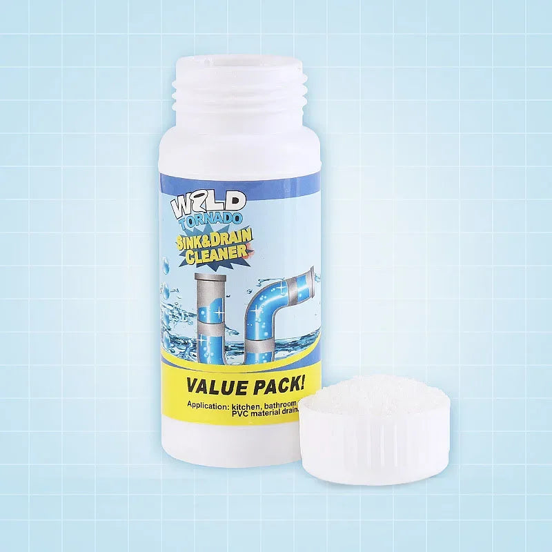 1+1 GRATIS: Granule Profesionale pentru desfundat chiuvete si toalete WildTornado