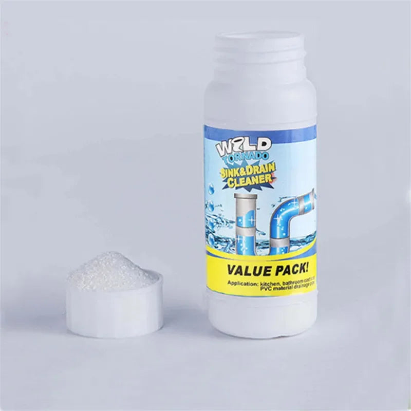 1+1 GRATIS: Granule Profesionale pentru desfundat chiuvete si toalete WildTornado