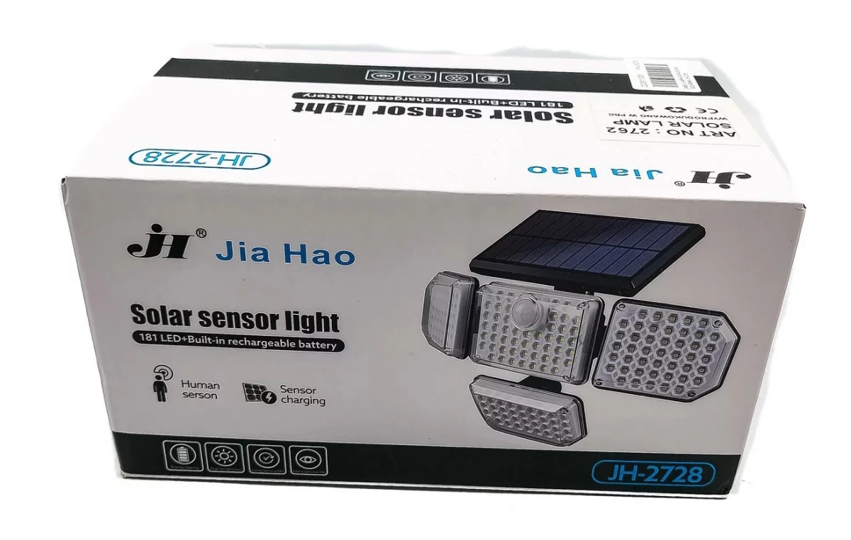 1+1 GRATIS! Sistem solar LED JH-2728