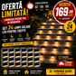 Pachet 4 ,8,16,24 buc lampi solare pentru trepte , balustrada ,glaf , lumina calda/rece