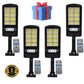 Black Friday - Set 4x Lampi Solare Stradale LED Astro by Innova, 160 LED COB, Senzor, Telecomandă, IP66, Cadou + Garanție 3 Ani