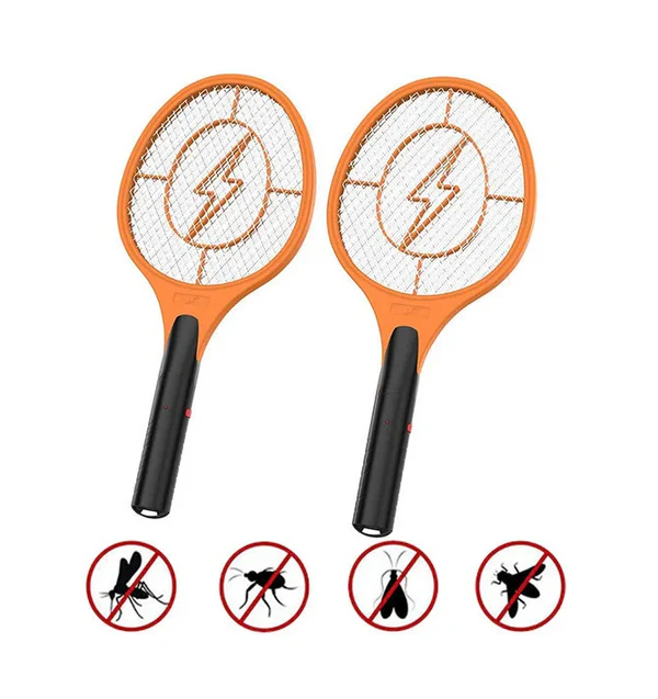 Set 2 x Paleta pentru muste si tantari cu descarcare electrica