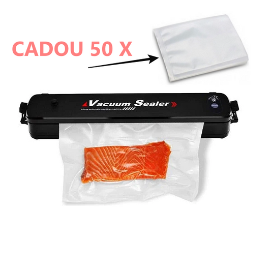 Aparat de sigilat si vidat Vacuum Sealer S, 90W + 50 pungi cadou