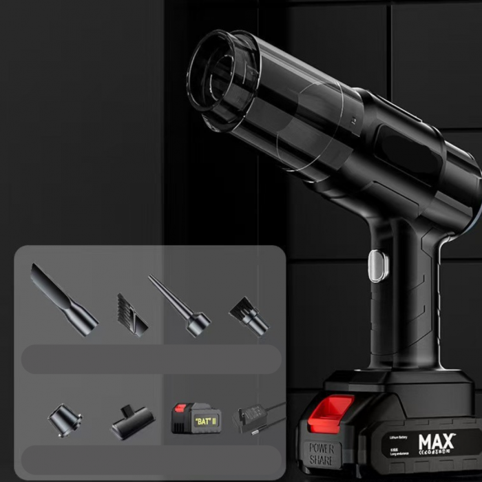 Aspirator Portabil INNOVA Titan 3‑în‑1, 18000PA, Reîncărcabil, Suflare & Absorbție, Ideal Casă, Mașină, Birou