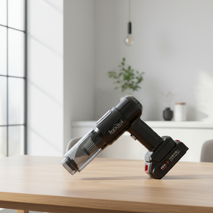 Aspirator Portabil INNOVA Titan 3‑în‑1, 18000PA, Reîncărcabil, Suflare & Absorbție, Ideal Casă, Mașină, Birou