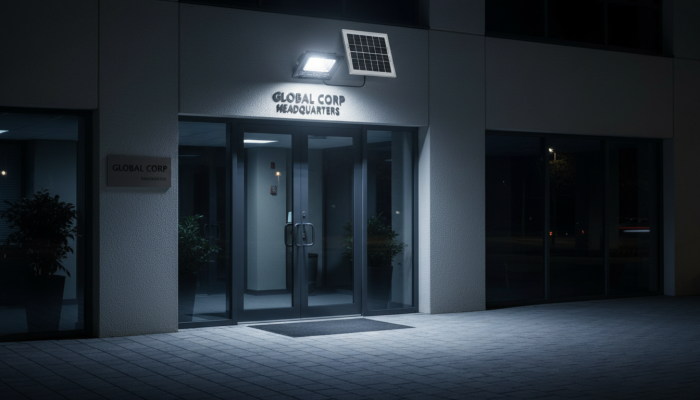 Set 4 x Proiector LED INNOVA 200W Cu Panou Solar si telecomanda, IP66 + Cadou Surpriza