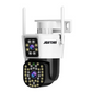 Camera de Supraveghere Duală Jortan 8293, 6MP, WiFi sau Cablu, Ip66 , 44Led + cadou card 32gb