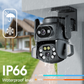 Camera de Supraveghere WiFi Tuya Profesionala, viziune color pe timp de noapte, IP66, audio bidirectional, tracking inteligent