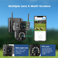 Camera Supraveghere Solara Dubla INNOVA 4G/WIFI , 6MP , Full HD, PTZ 360°, baterie 12000mAh, 3 ani garantie
