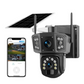 Camera Supraveghere Solara Dubla INNOVA 4G/WIFI , 6MP , Full HD, PTZ 360°, baterie 12000mAh, 3 ani garantie