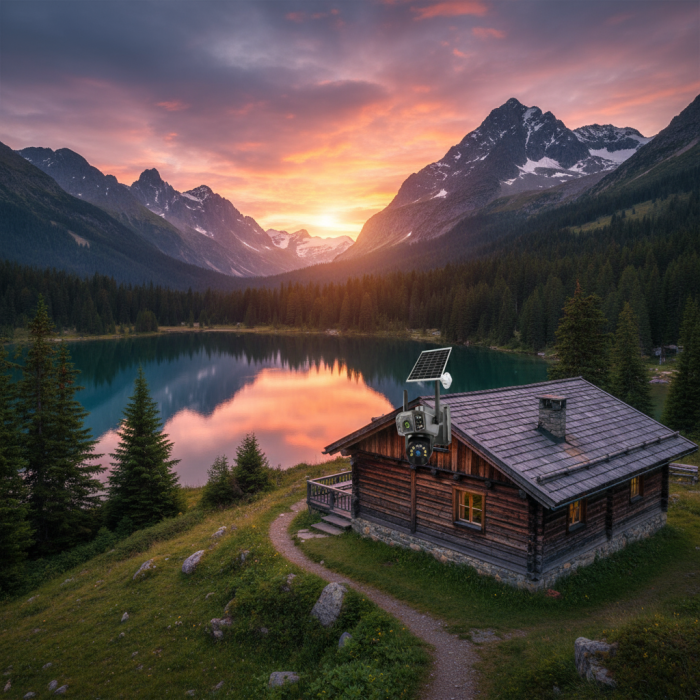 Black Friday - Set 2 x Camera Supraveghere Solara Dubla INNOVA WIFI , 6MP , Full HD, PTZ 360°, baterie 12000mAh, 2 carduri 64gb cadou , 3 ani garantie