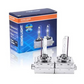 Set 2 becuri Xenon D1S White auto pentru far, suport metalic, 35W, 6000K