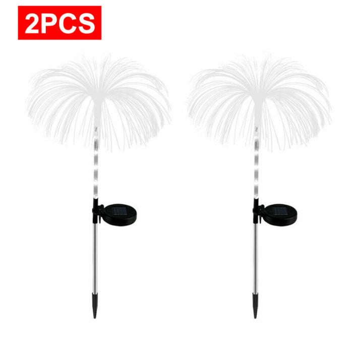SET 4 x Lampa Solara Gradina Tip JellyFish RGB