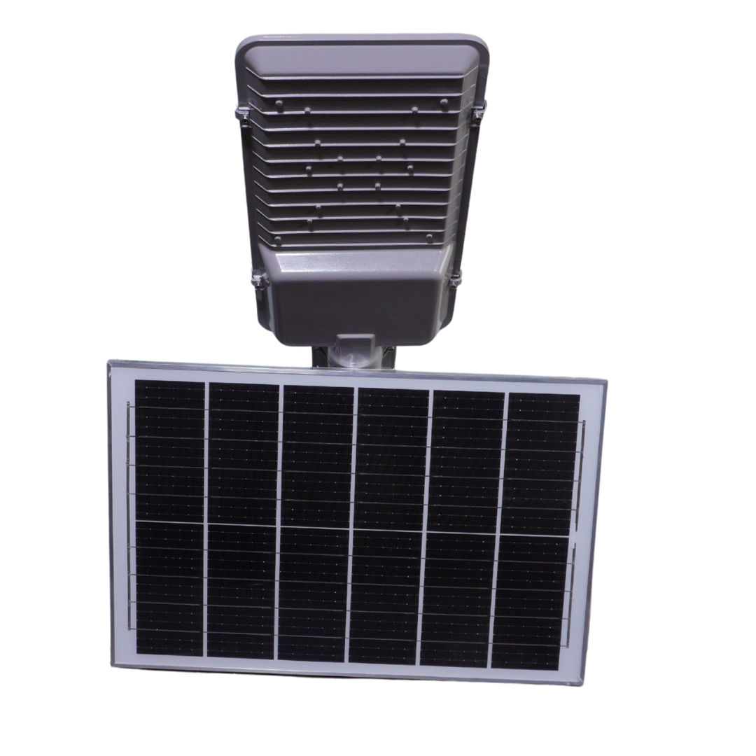Lampa solara stradala INNOVA 400W cu senzor de lumina si panou separat, IP66 + Cadou Surpriza
