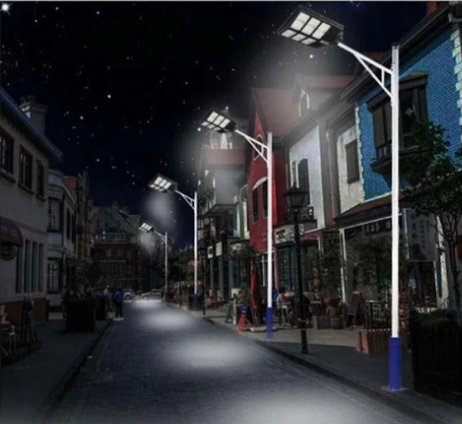 Lampa Solara Stradala Helio PRO Innova 1000W – LED 80 000 lm, Senzor Miscare, Senzor Lumina IP66, Telecomanda & Suport Prindere + Cadou Surpriza