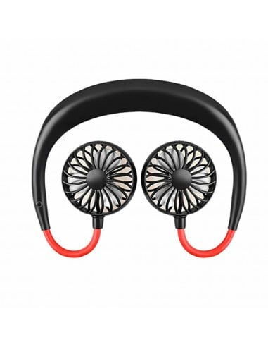 1+1 GRATIS! Mini ventilator portabil pentru gat, alimentare USB