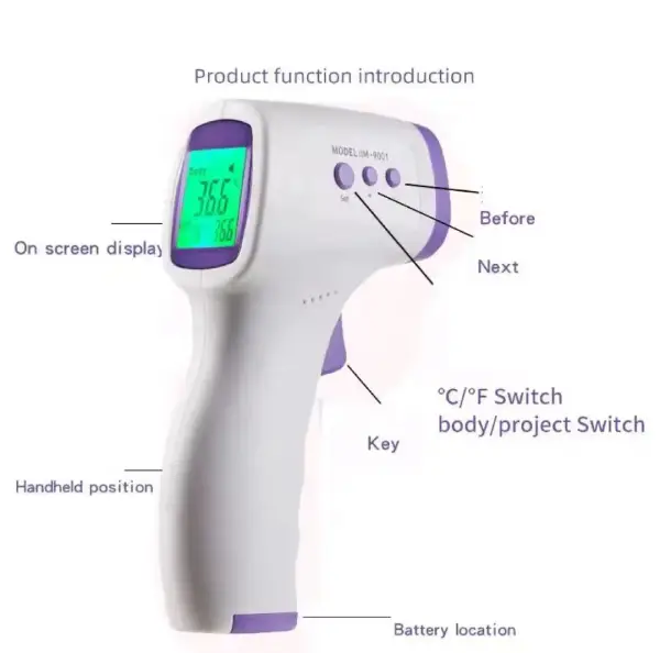 OFERTA Tensiometru de brat + Termometru noncontact + Pulsoximetru