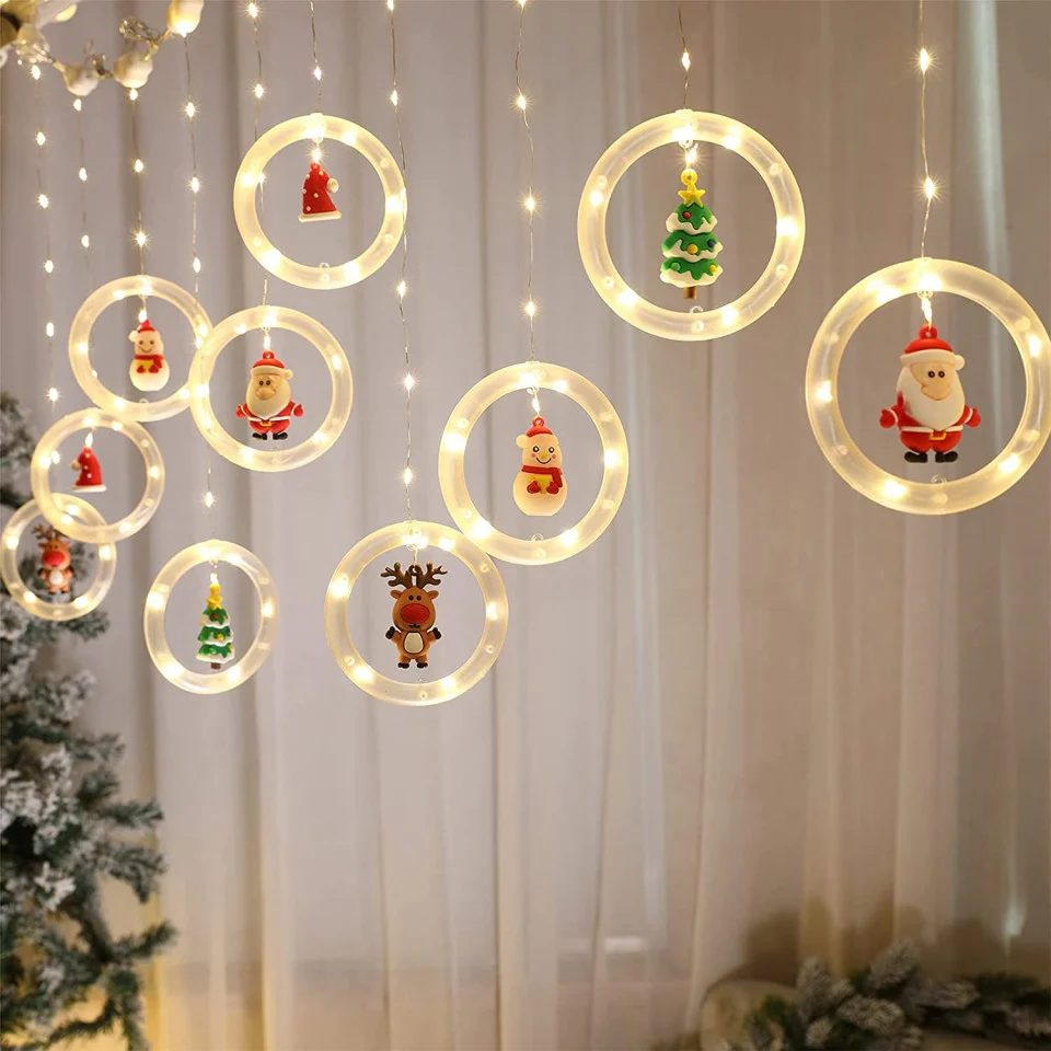 Black Friday - Pachet Misterul Mosului 7 Instalații Luminoase alese Special de Moș Crăciun pentru Tine +Cadou Secret