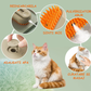 Perie cu Abur pentru Animale de Companie, Indeparteaza Parul, Curatare,Maseaza , Maner Rotativ 360