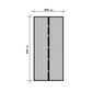 Pachet 2 x Perdea magnetica anti insecte 210 x 100 cm