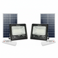 Set 2 x Proiector LED INNOVA 200W Cu Panou Solar si telecomanda, IP66 + Cadou Surpriza