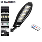 Set 1+1 Lampa Solara Cobra 168 Led , Ip66 , Senzor de Lumina + Senzor de Miscare + Telecomanda