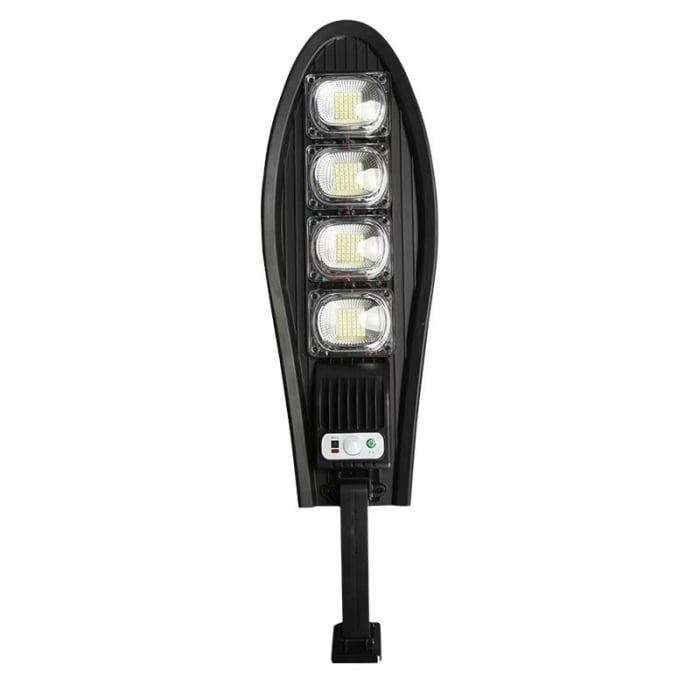 Set 1+1 Lampa Solara Cobra 168 Led , Ip66 , Senzor de Lumina + Senzor de Miscare + Telecomanda