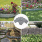 Set 10 x Gard Decorativ cu Aspect de Piatra Pentru Gazon sau Flori