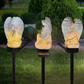 Set 2 Lampi Solare Decorative Inger cu LED, Iluminare Automata, Rezistente la Intemperii, IP44, 45 cm