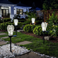 Set 2 Lampi Solare Decorative Inger cu LED, Iluminare Automata, Rezistente la Intemperii, IP44, 45 cm