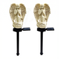 Set 2 Lampi Solare Decorative Inger cu LED, Iluminare Automata, Rezistente la Intemperii, IP44, 45 cm
