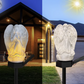 Set 2 Lampi Solare Decorative Inger cu LED, Iluminare Automata, Rezistente la Intemperii, IP44, 45 cm