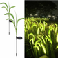 Set 2 Lampi Solare Decorative tip Iarba Ornamentala Verde M374-23, 80cm, lumina calda, IP66