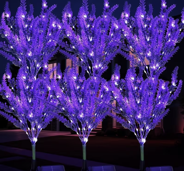Set 2 x Lampa Decorativa de Gradina Lavanda
