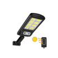 Set 4 x Lampa solara 8 Cadrane Jortan , cu incarcare solara, 160 LED-uri COB, telecomanda + Cadou Surpriza