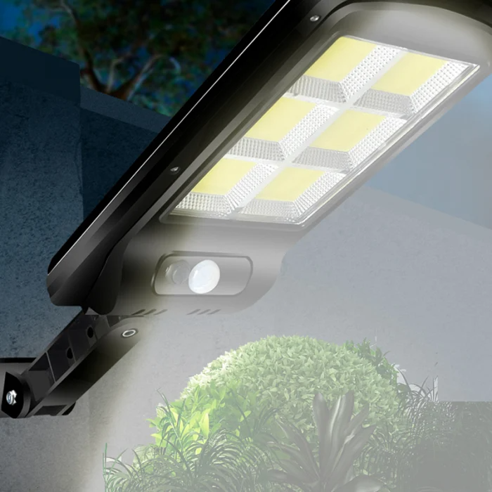 Set 4 x Lampa solara 8 Cadrane Jortan , cu incarcare solara, 160 LED-uri COB, telecomanda + Cadou Surpriza