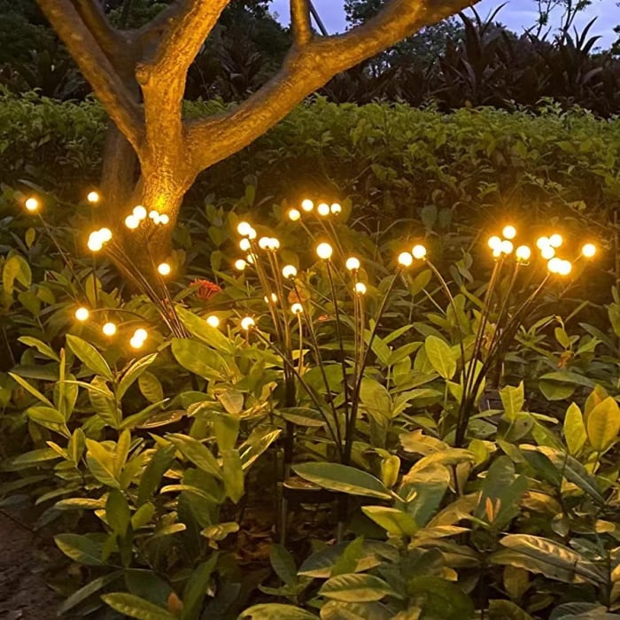 SET 4/8 x Lampa Solara Magia Licuricilor , Decoratiune de Gradina, LED, Lumina Calda