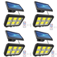 Set 5 x Lampa Solara 50W - 96 LED COB, cu PANOU DETASABIL + Cadou Surpriza