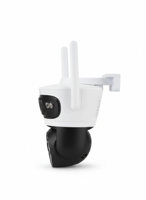 Black Friday - Camera Supraveghere Duală INNOVA X-TRAK, 6MP, WiFi/Lan , live pe telefon + Card Cadou