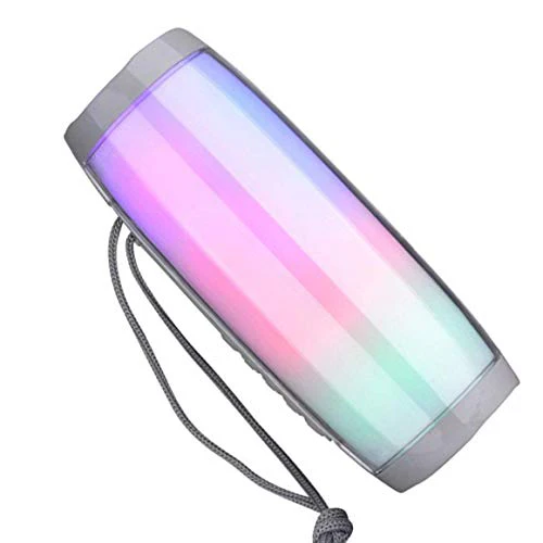 Boxa stereo Bluetooth , portabila, lumina ambientala multicolora